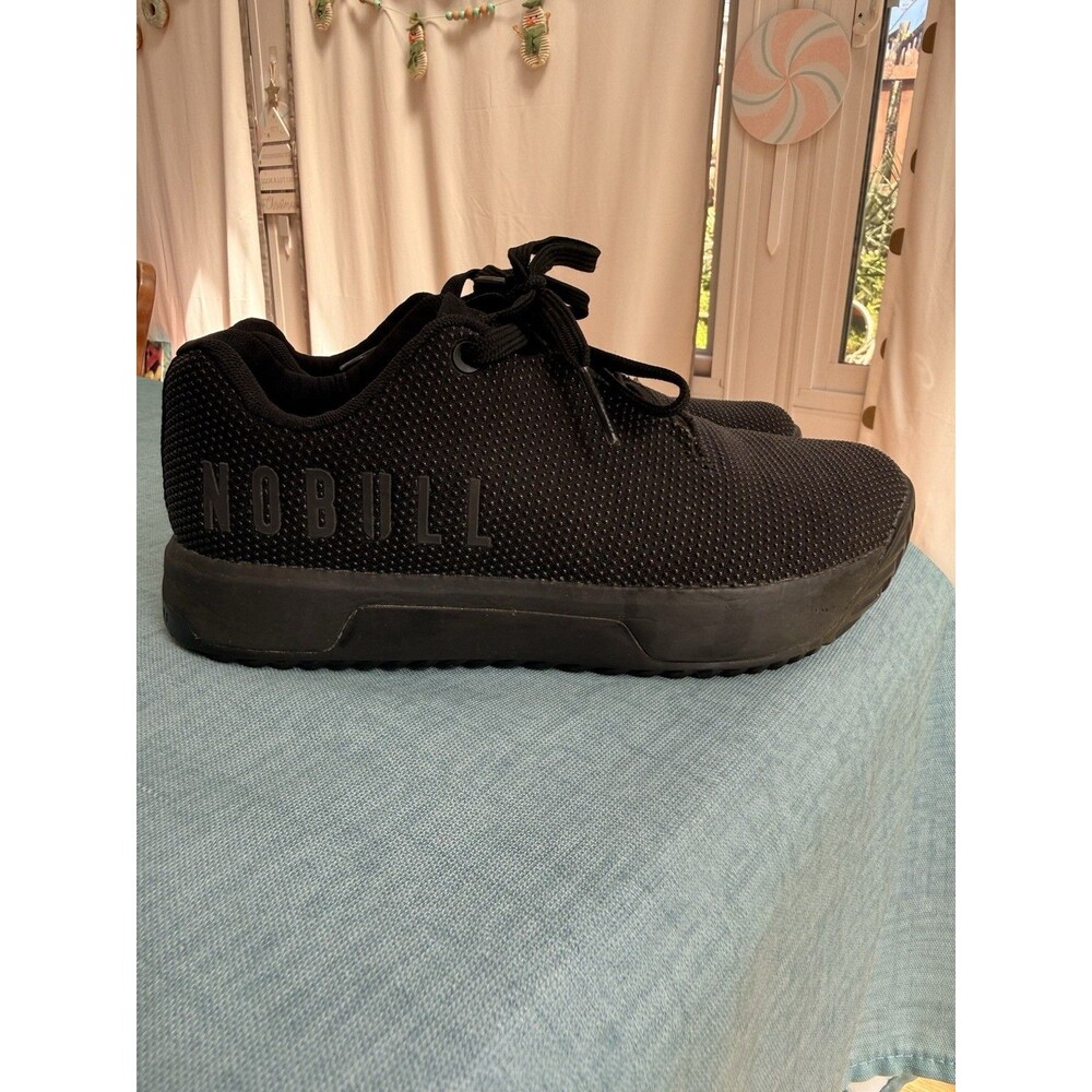 Nobull Shoes Womens 7 Outwork Edge Triple Black Trainers Running Sneakers